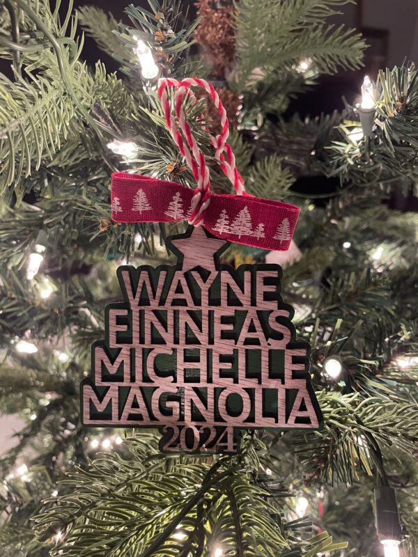 Family Names Ornament  or Magnet - Image 3