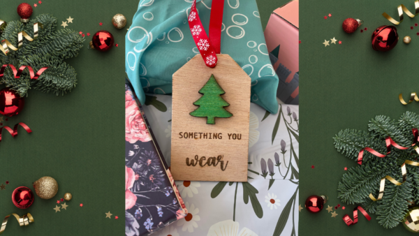 Holiday Present Tags - Wood - Rustic - Image 2